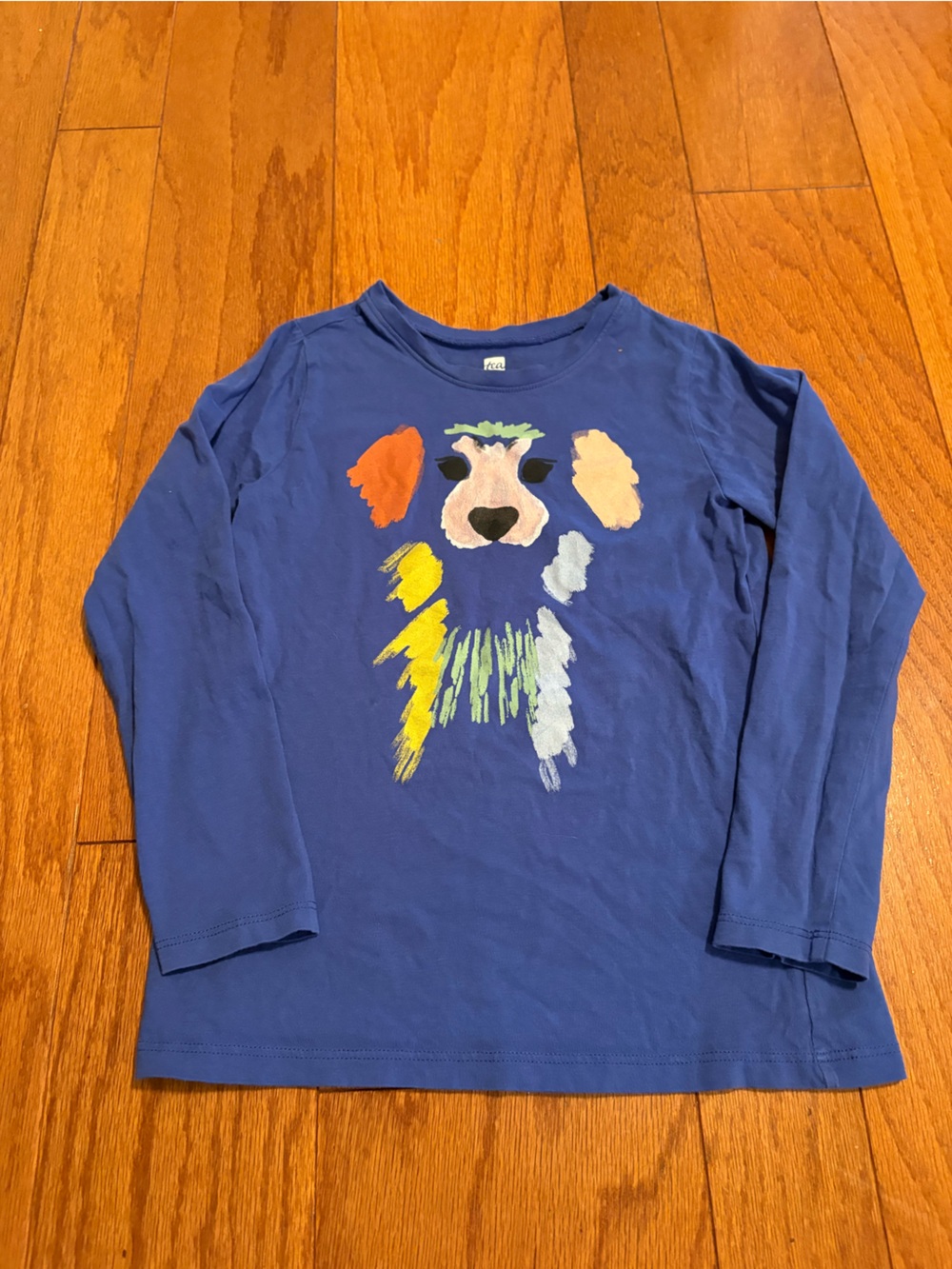Tea Collection Long Sleeve Dog Graphic Tee